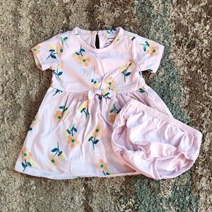 Carters girls 6m dress with bloomers